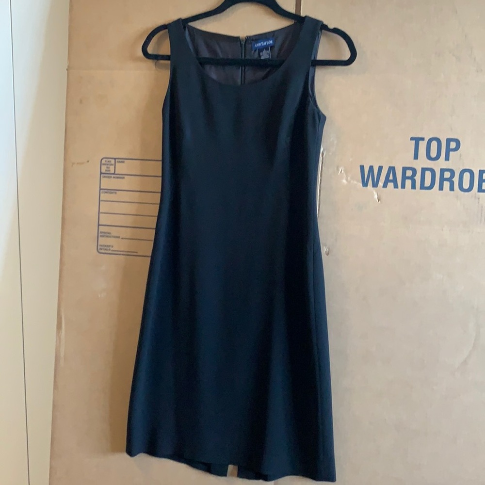 Black Sleeveless Ann Taylor Dress